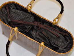 網代3ｍｍ交色煤茶布柄Ｒ7上から