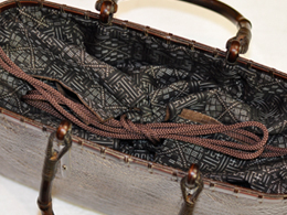 波網代2Ｌ茶布柄上から2025